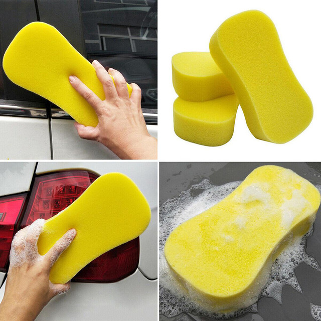 1pcs Universal Car Sponge Cleaning Large Jumbo Sponge Car Care Van Caravan  Washing Dirt Home Kitchen Cleaning Accessories - AliExpress